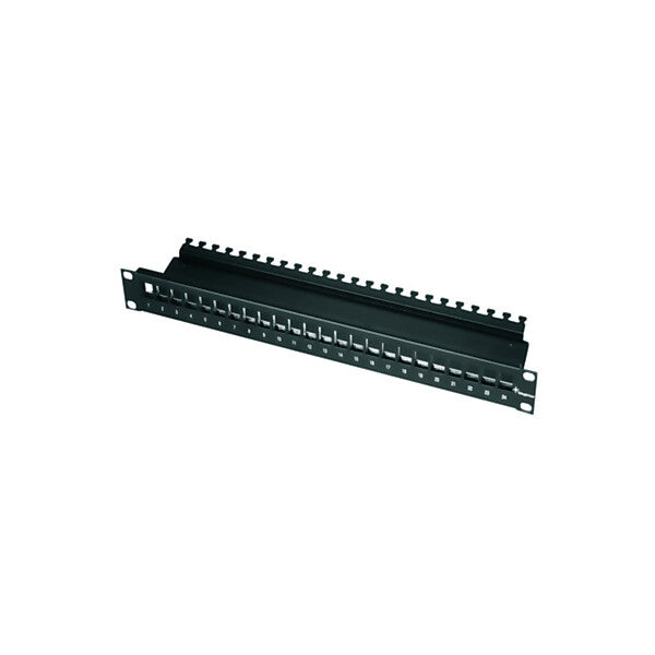 Telegärtner 19Z.AMJ-Modulträger 1HE 24P leer schwarz AMJ-Mod 24PP/ub sw